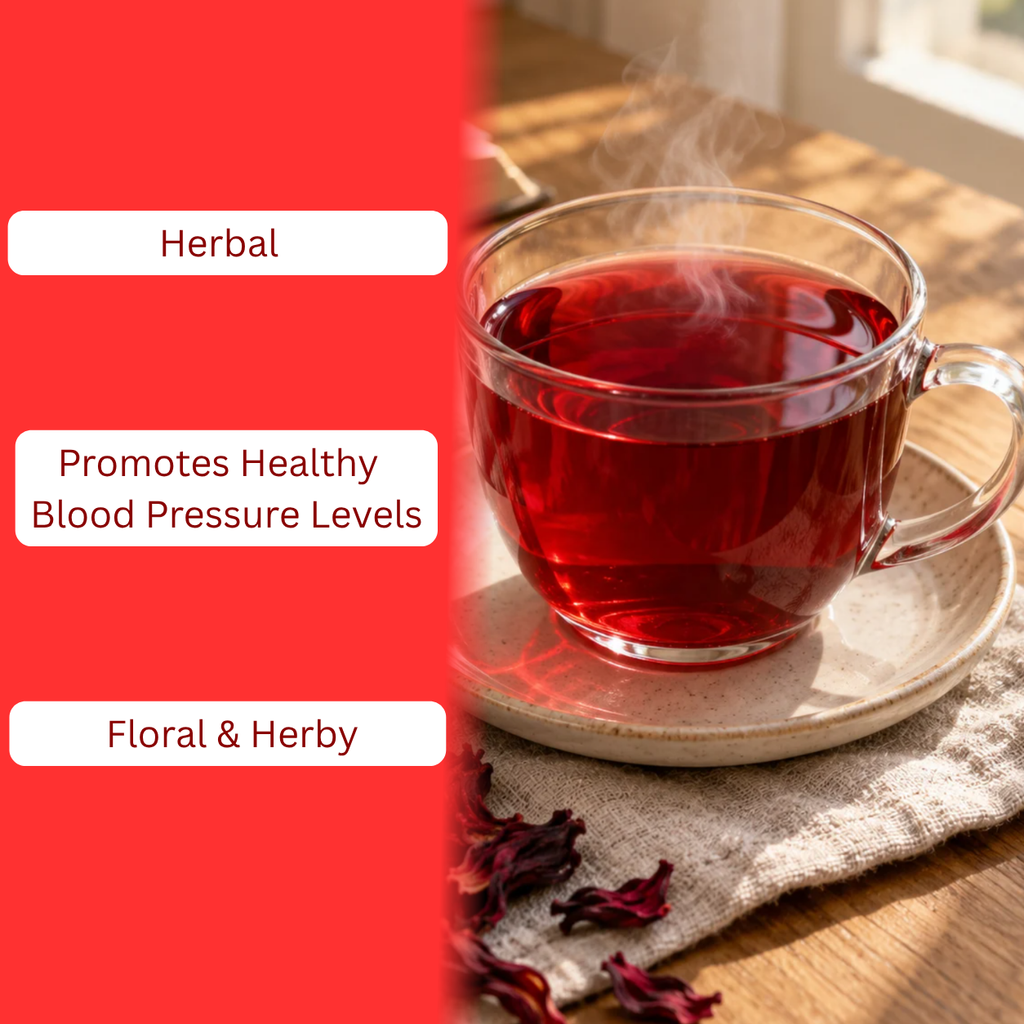 Heart Ease Pure Hibiscus Tea